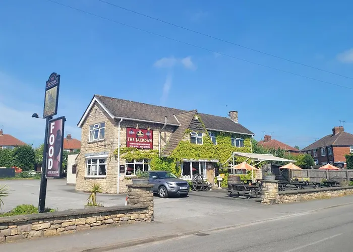 The Jackdaw Pub Self Catering Static Caravan Free Breakfast Supplied Guest house